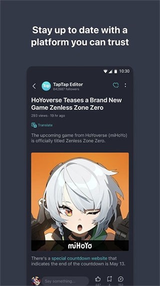 TapTap国际版下载安装截图
