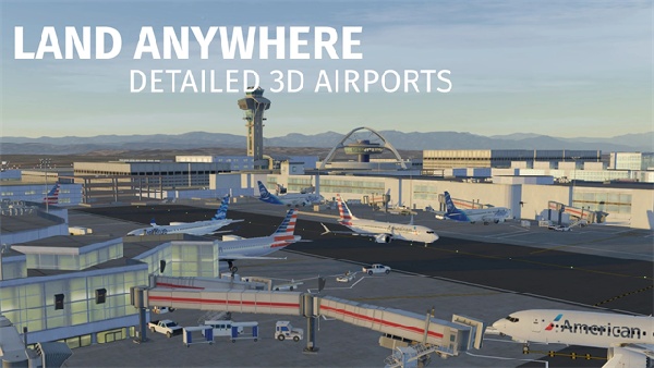 真实飞行模拟3D手机版截图