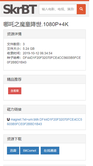 Skrbt搜索引擎手机版下载截图