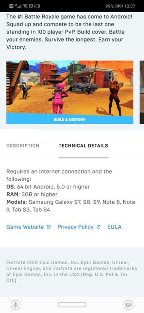 Epic移动端下载游戏库软件截图
