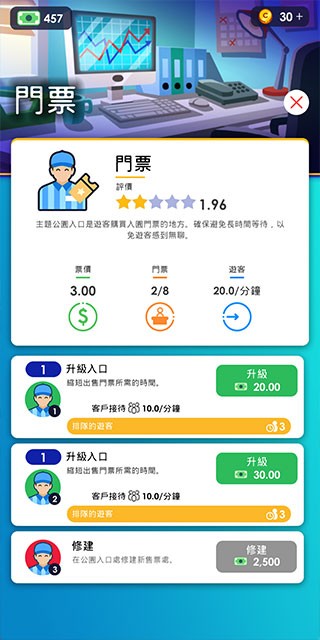 闲置主题公园大亨国际服游玩教程1