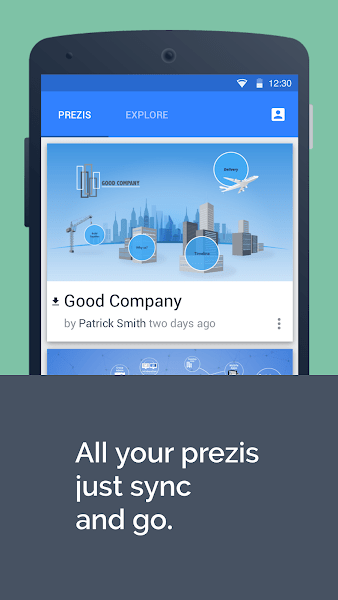 Prezi中文手机版下载截图