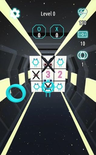 井字棋战跑游戏截图