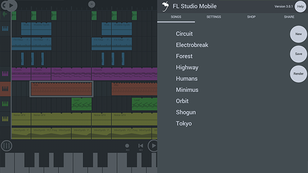 Fl studio mobile手机中文版下载新版v4.6.0截图