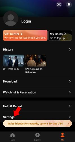 WeTV国际版设置