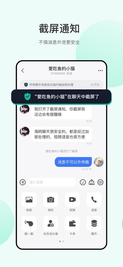 海鸥安全加密聊天