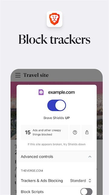 Brave浏览器去广告版下载截图