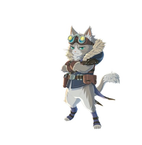 怪物猎人物语3命运双龙 梅尔罗立绘