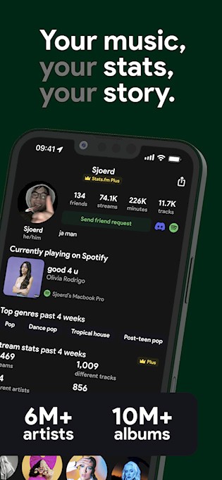 stats.fm for spotify下载截图