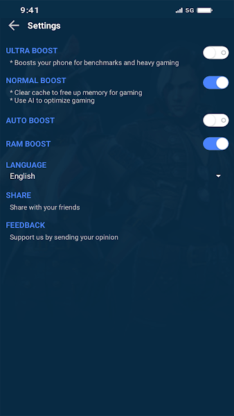 GFX Game Booster下载新版本截图